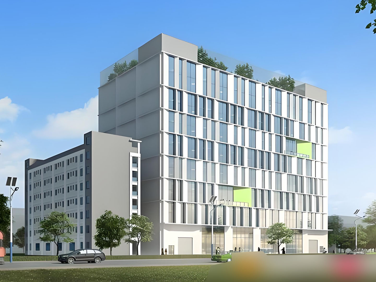 星澤新廠(chǎng)房裝修施工工程